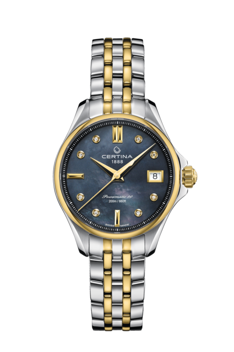 Women watch ∙ Automatic ∙ Mother of pearl ∙ PVD coating ∙ 316L stainless steel (C0322072212600)