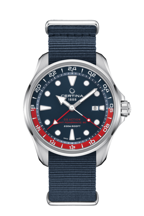Certina ds online action rubber strap