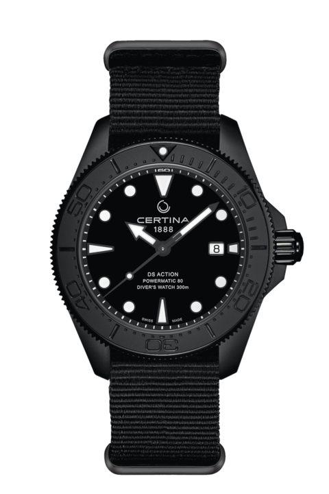 Men watch ∙ Automatic ∙ Black ∙ PVD coating ∙ 316L stainless steel (C0326073805100)