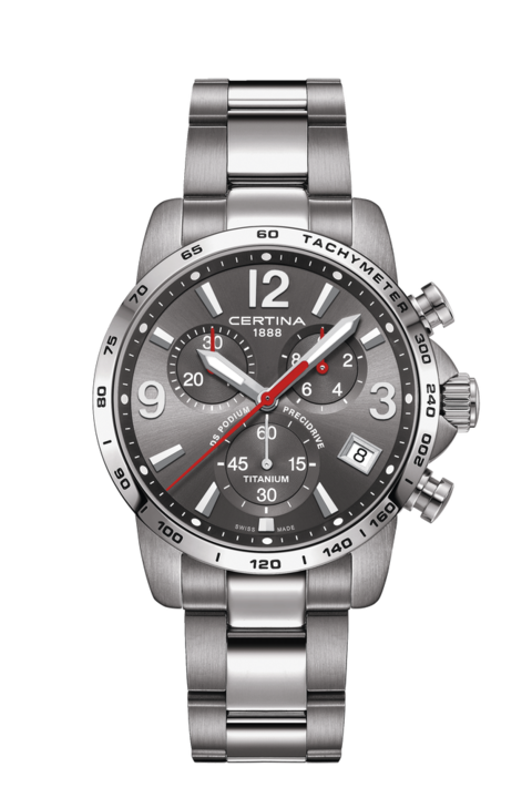 Men watch ∙ Quartz ∙ Grey ∙ Titanium - #0