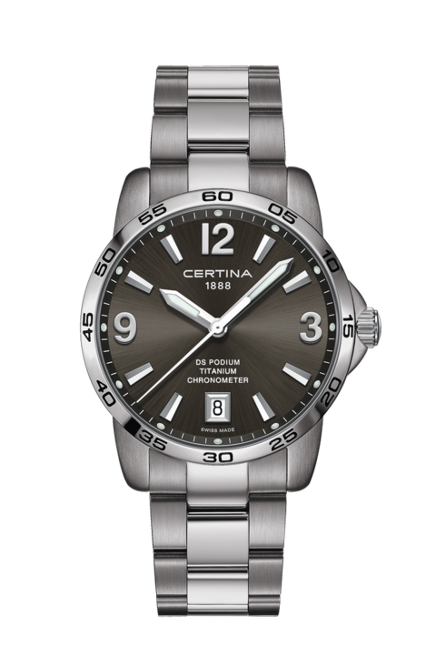 Men watch ∙ Quartz ∙ Grey ∙ Titanium (C0344514408700)