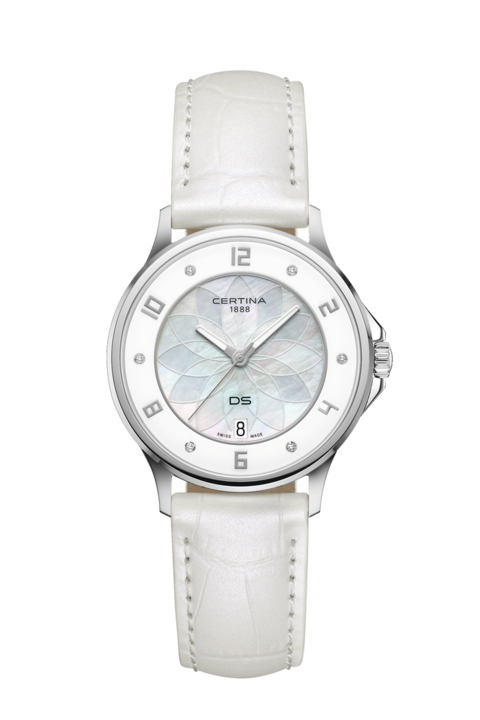 Women watch ∙ Quartz ∙ Mother of pearl ∙ 316L stainless steel ∙ Diamond(s) (C0392511611600)