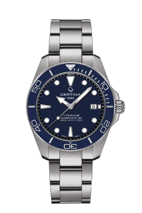 Men watch ∙ Automatic ∙ Blue ∙ Titanium - #0