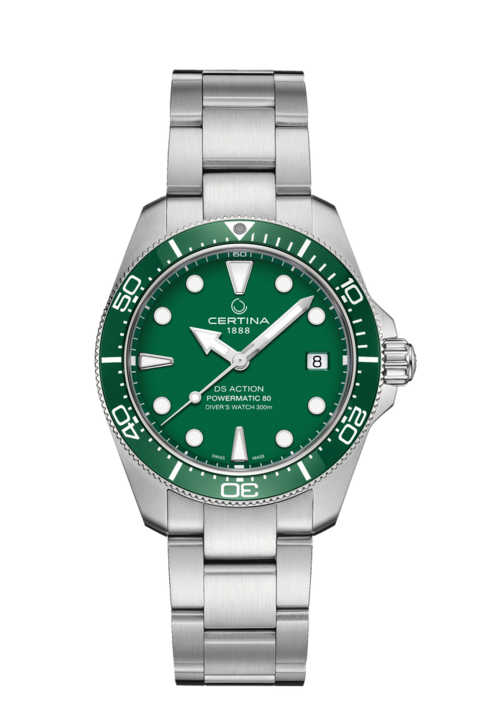 Unisex watch ∙ Automatic ∙ Green ∙ 316L stainless steel (C0488071109100)