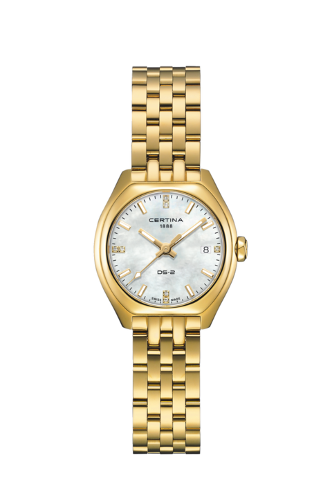 Women watch ∙ Quartz ∙ Mother of pearl ∙ PVD coating ∙ 316L stainless steel - #0